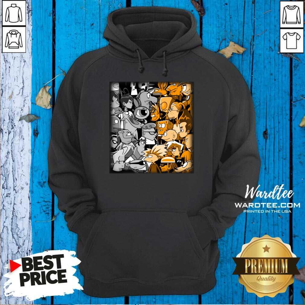 Pretty Cartoon Network Vs Nickelodeon Shirt