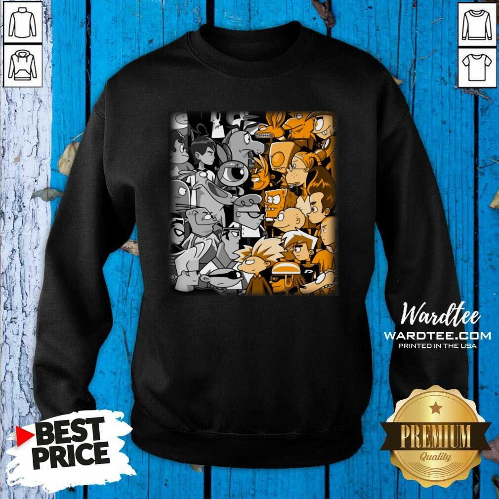 Pretty Cartoon Network Vs Nickelodeon Shirt