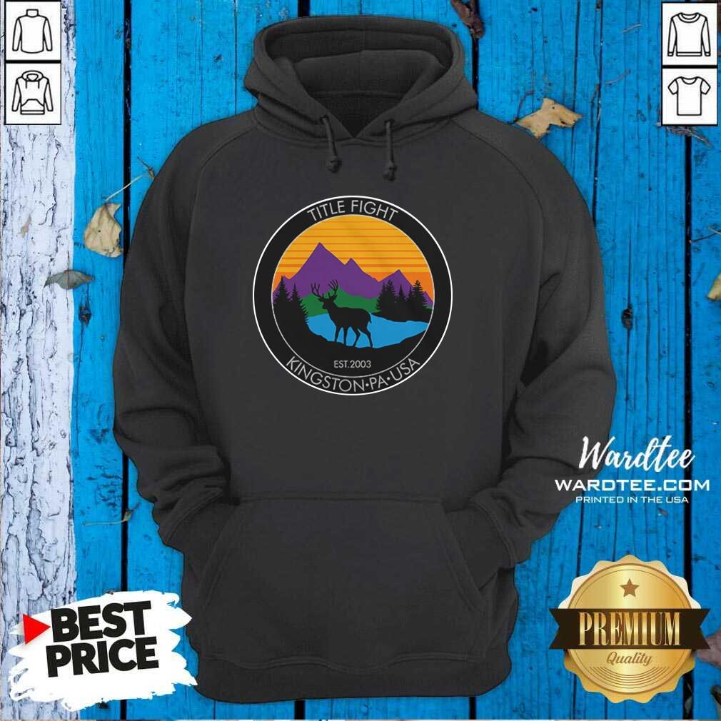 Pretty Cold Cuts Merch Title Fight Deer Shirt