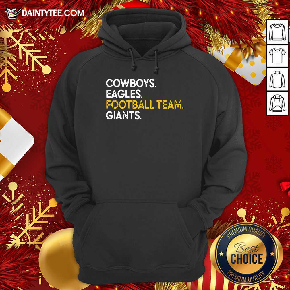 Pretty Cowboys Eagles Football Team Giants Shirt