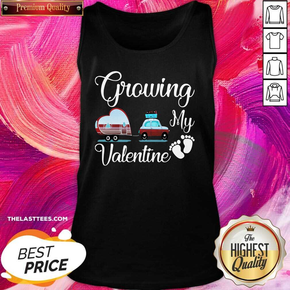 Pretty Growing My Valentine Ambulance Heart Foot Shirt