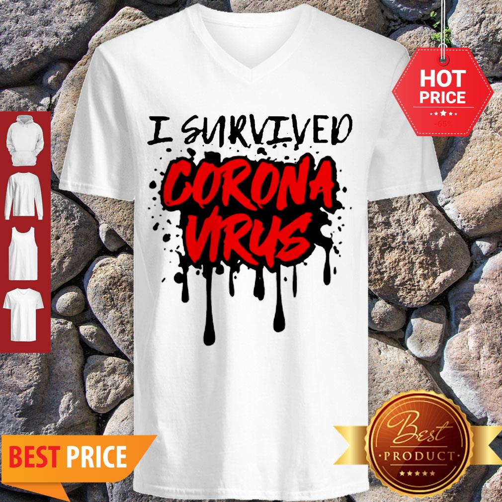 Pretty I Survived Coronavirus Shirt