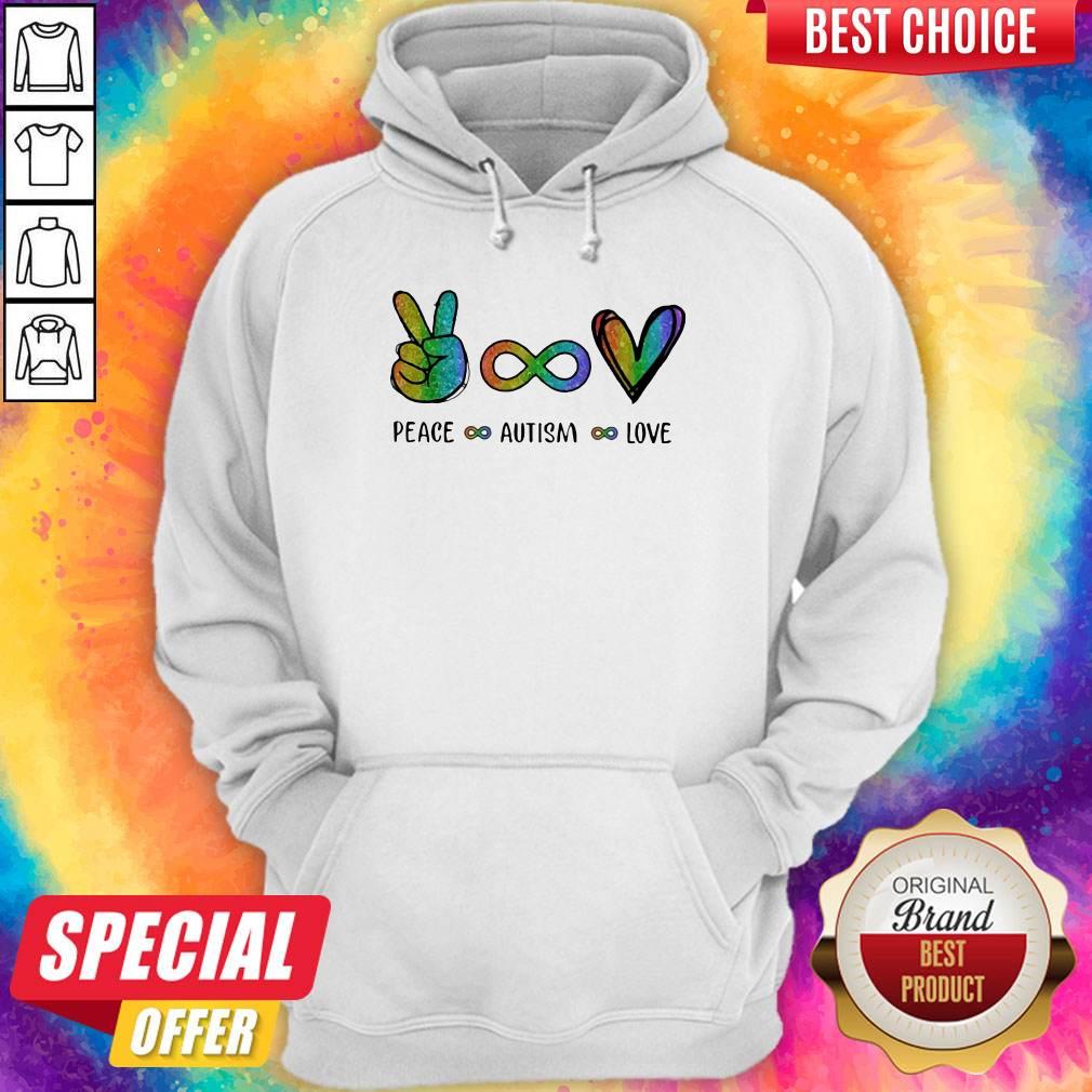 Pretty LGBT Peace Autism Love Diamond Shirt