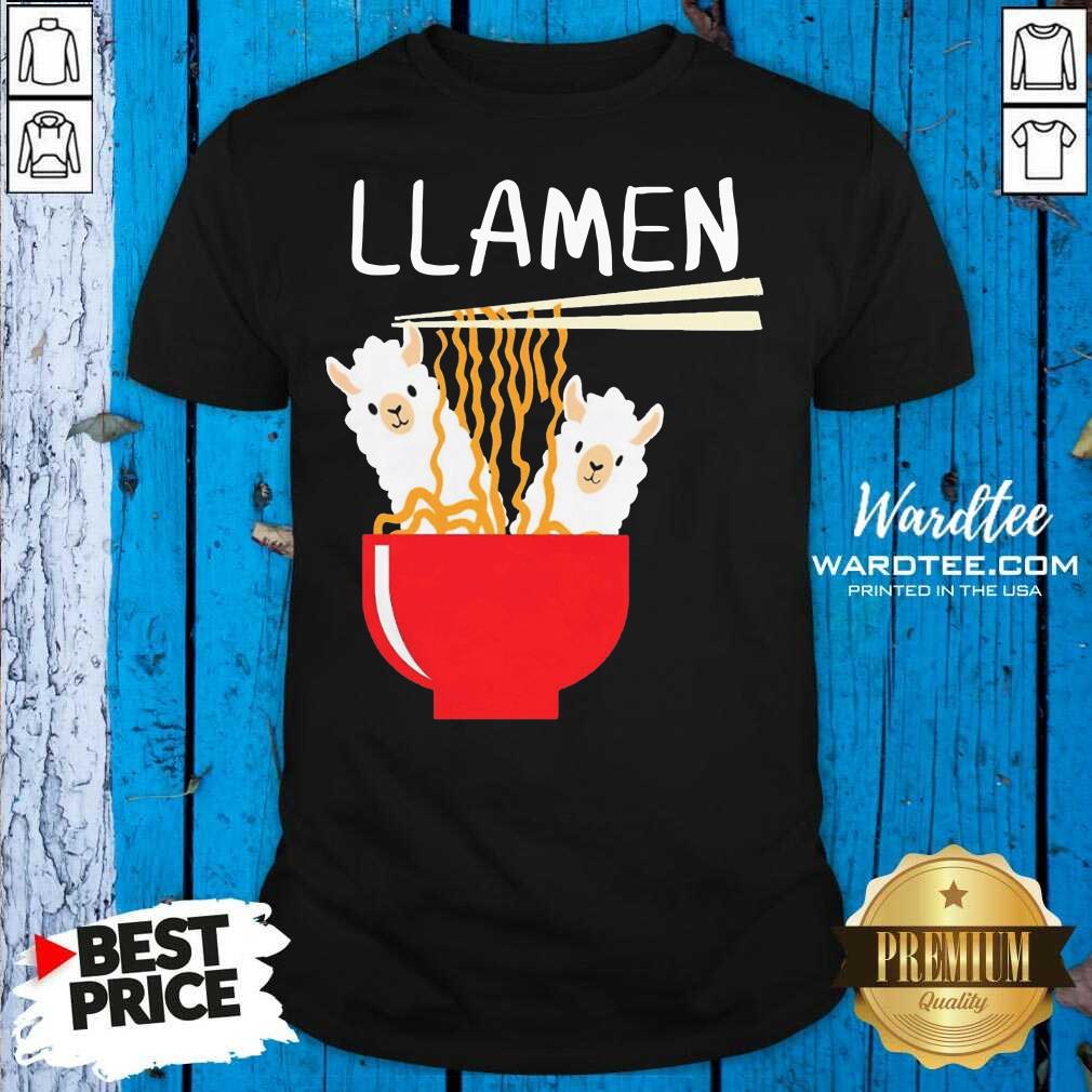 Pretty Llama Eat Llama Shirt