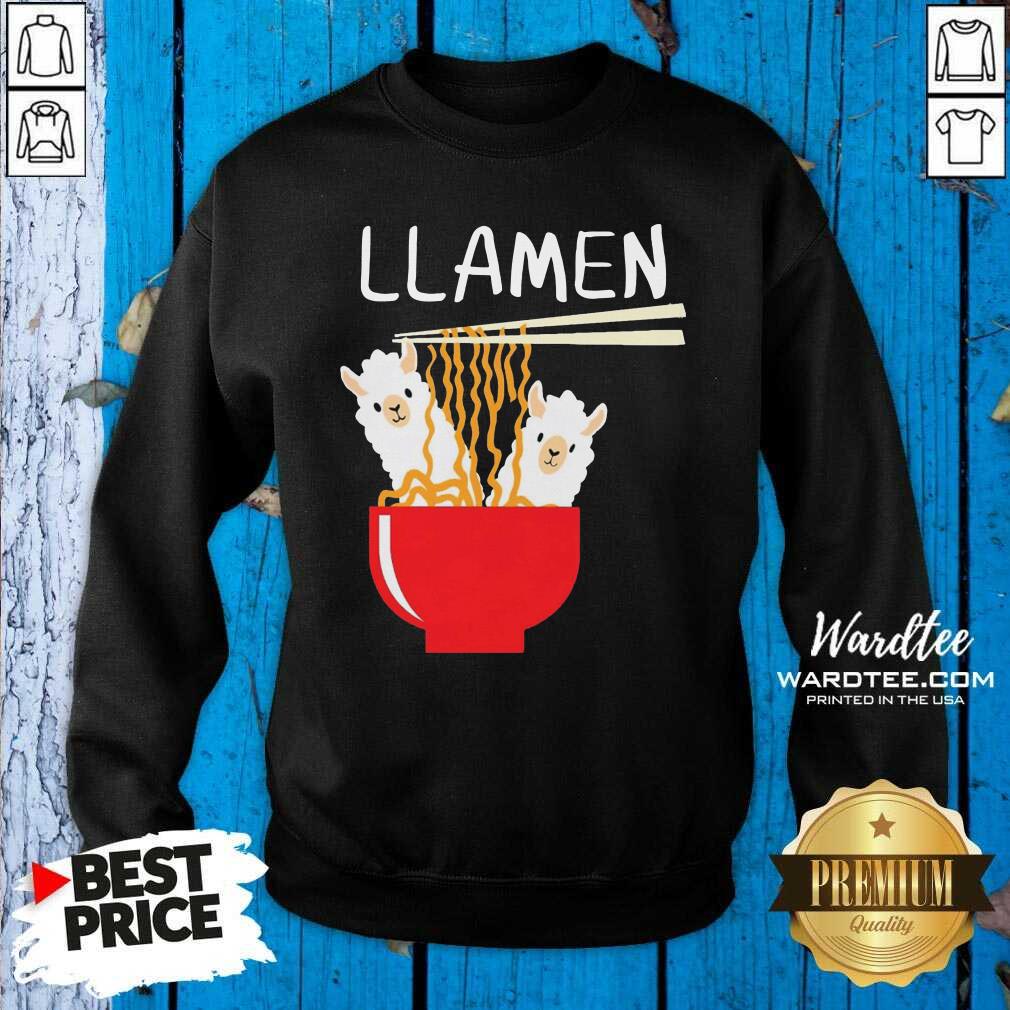 Pretty Llama Eat Llama Shirt