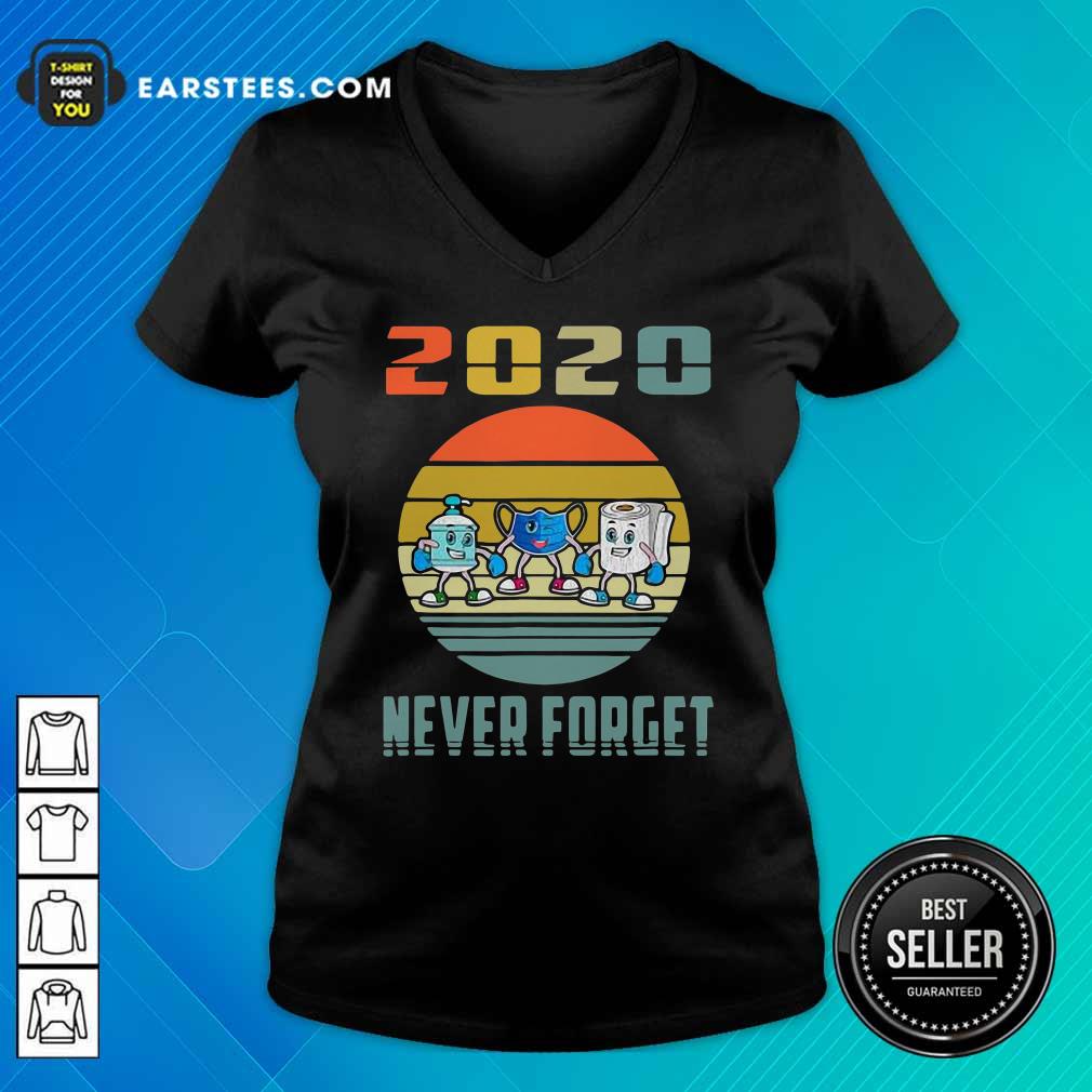 Pretty Never Forget 2020 Mask Toilet Paper Vintage T-Shirt