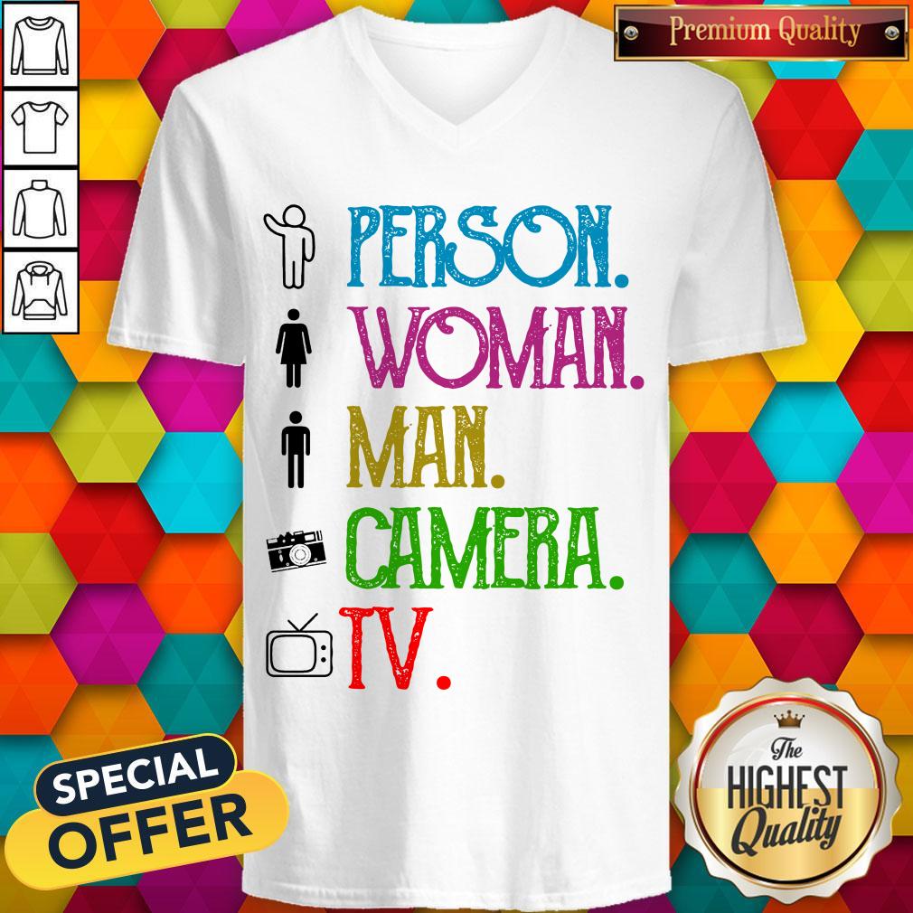 Pretty Person Woman Man Camera TV Song 2020 Shirt
