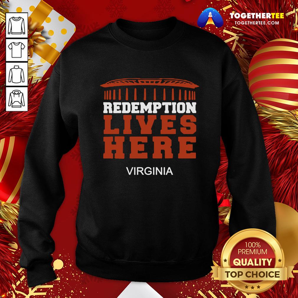 Pretty Redemption Lives Here Virginia Shirt