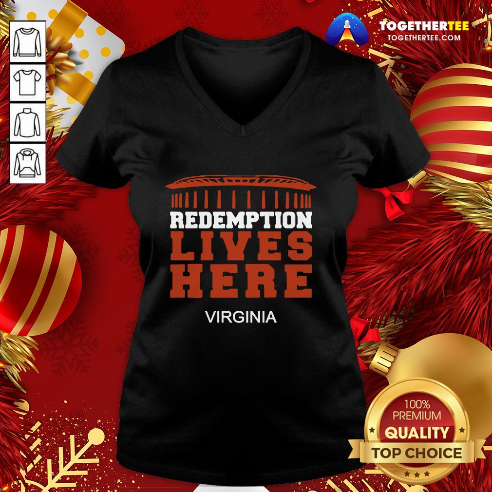 Pretty Redemption Lives Here Virginia Shirt
