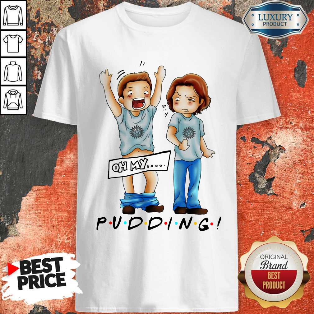 Pretty Sam And Dean Winchester On My Pudding Shirt