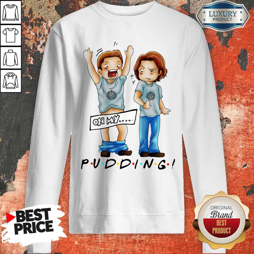 Pretty Sam And Dean Winchester On My Pudding Shirt