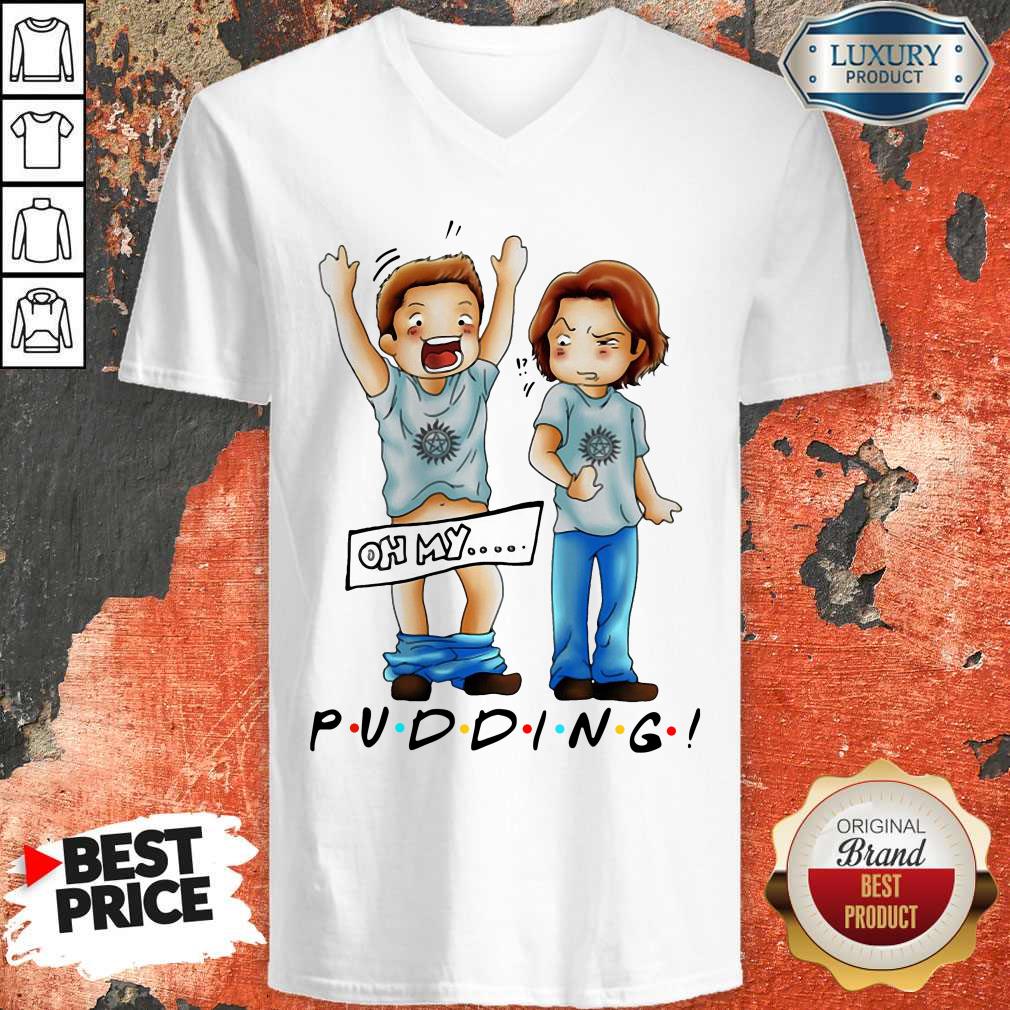 Pretty Sam And Dean Winchester On My Pudding Shirt