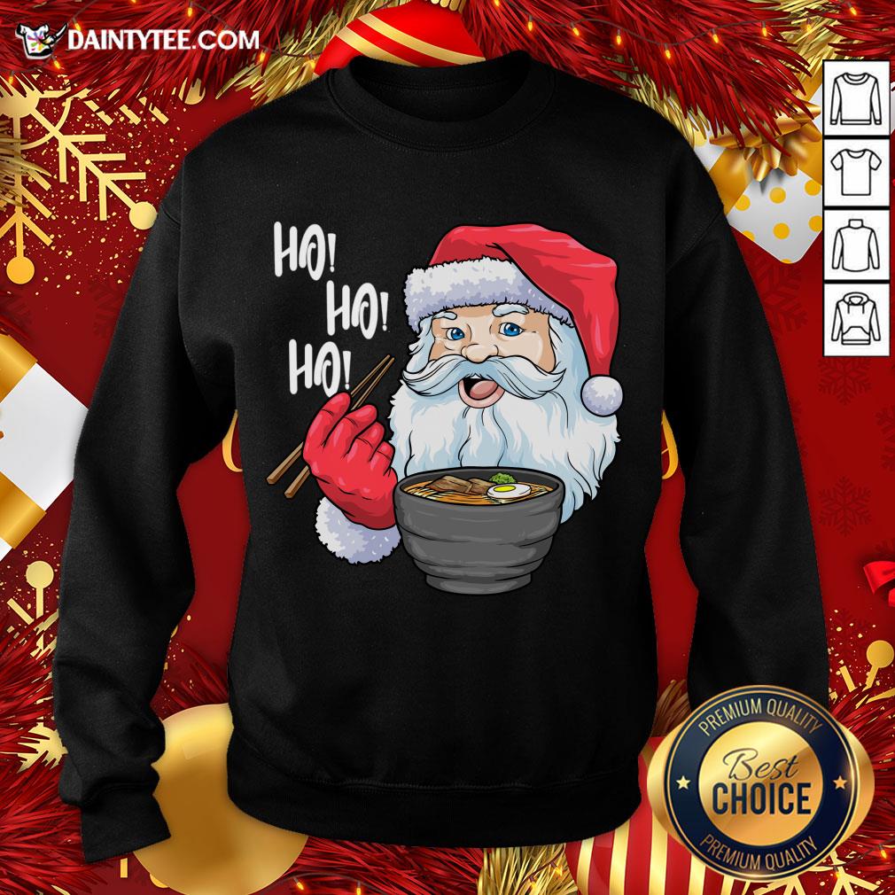 Pretty Santa Ramen Noodles Shirt Christmas Japanese Noodles Shirt