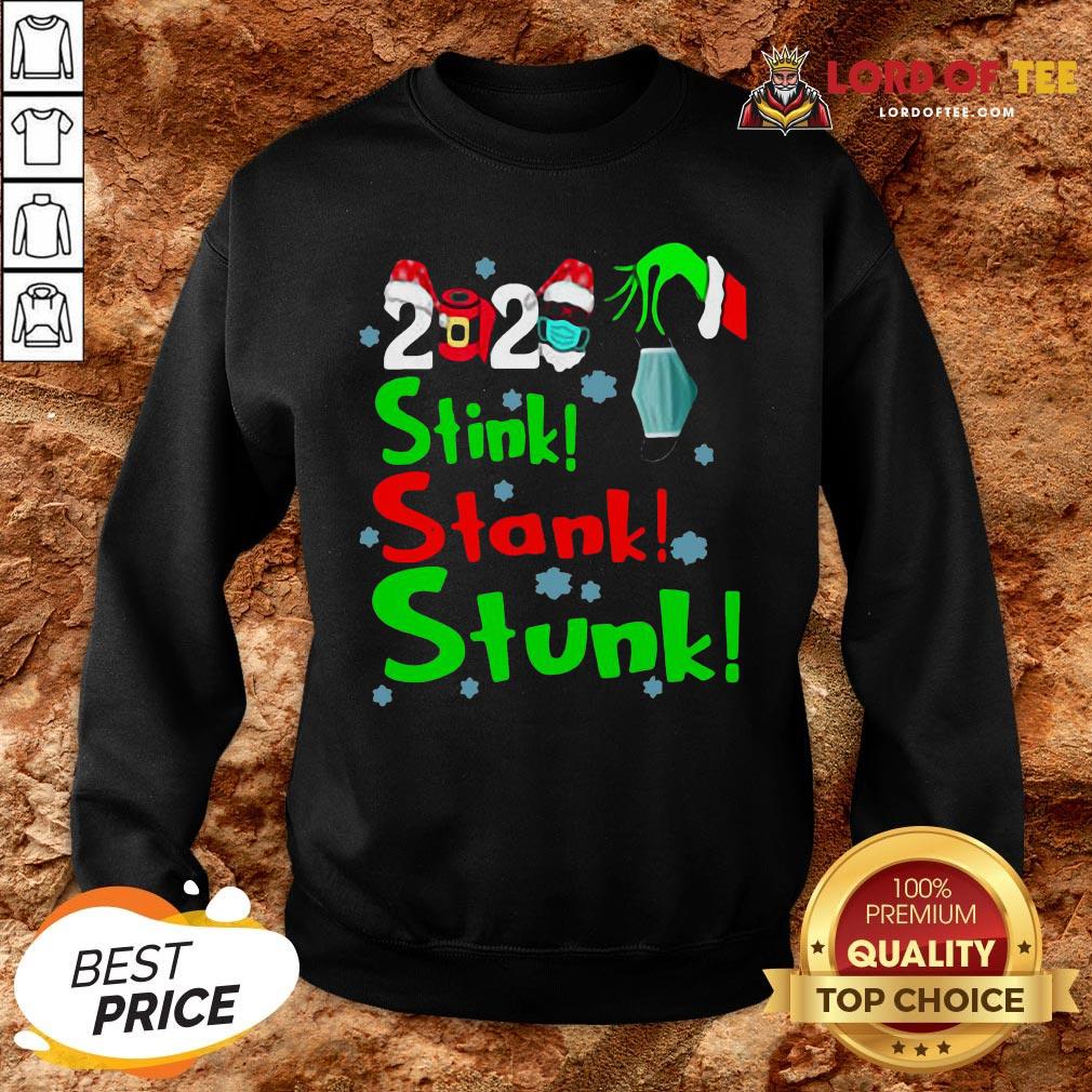 Pretty Stink Stank Stunk Funny Grinch Holiday Christmas Shirt