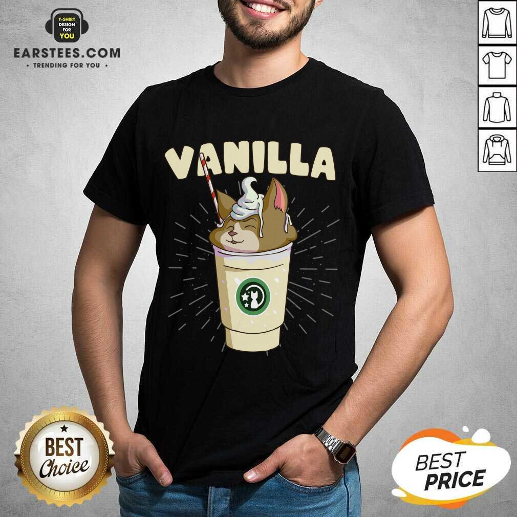 Pretty Vanilla Cappuccino Cute Cat 2 Shirt