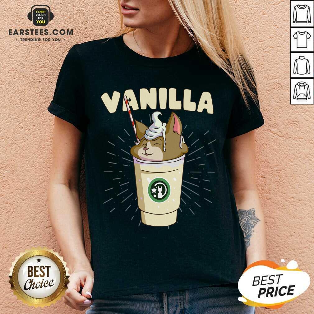 Pretty Vanilla Cappuccino Cute Cat 2 Shirt