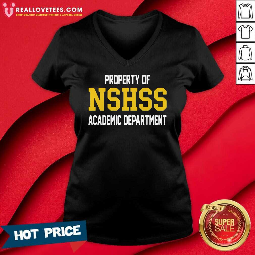 Property Of Nshss Academic Department Shirt