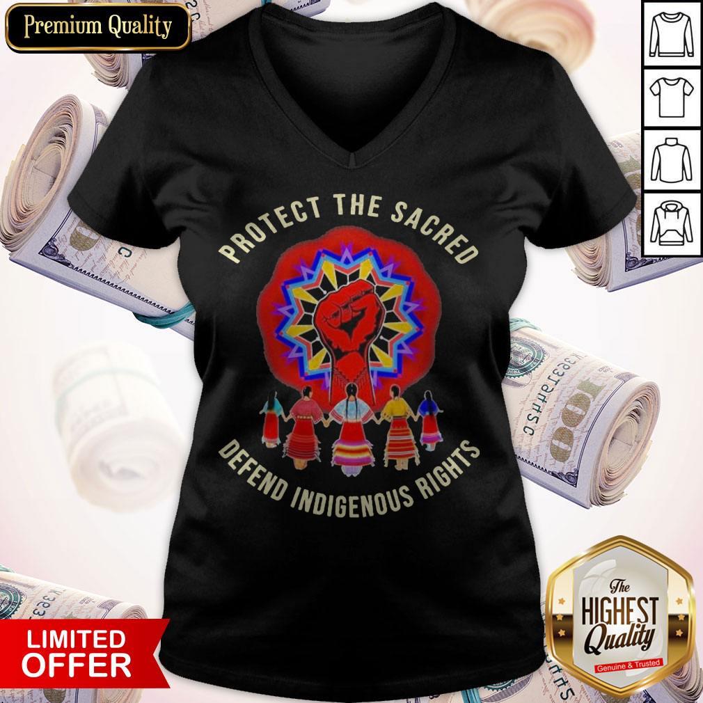 Protect The Sacred Defend Indigenous Rights Shirt