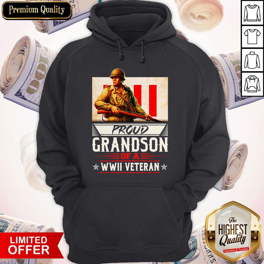 Proud Grandson Of A WWII Veteran Shirt