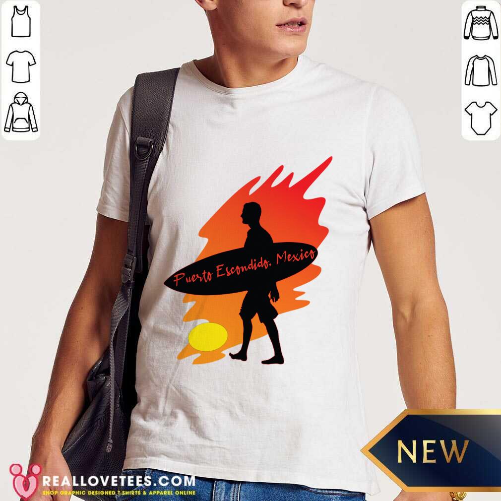 Puerto Escondido Mexico Windsurfing Shirt