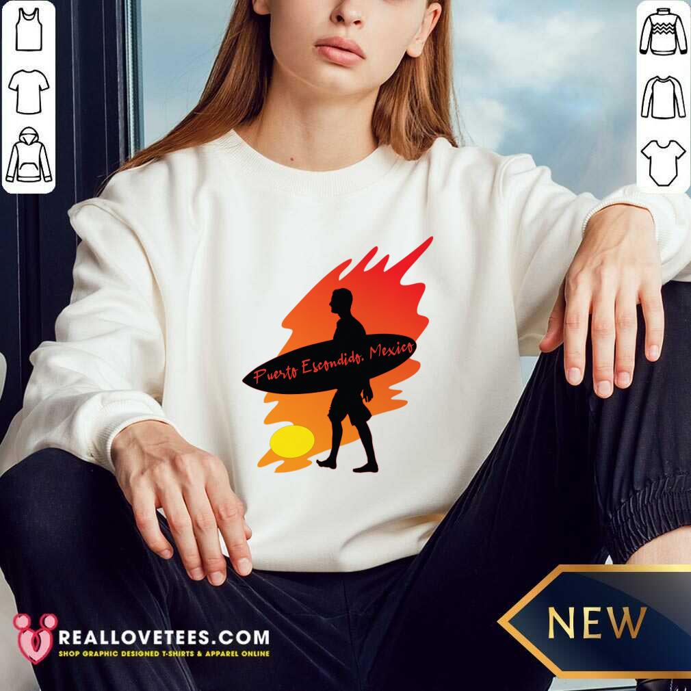 Puerto Escondido Mexico Windsurfing Shirt