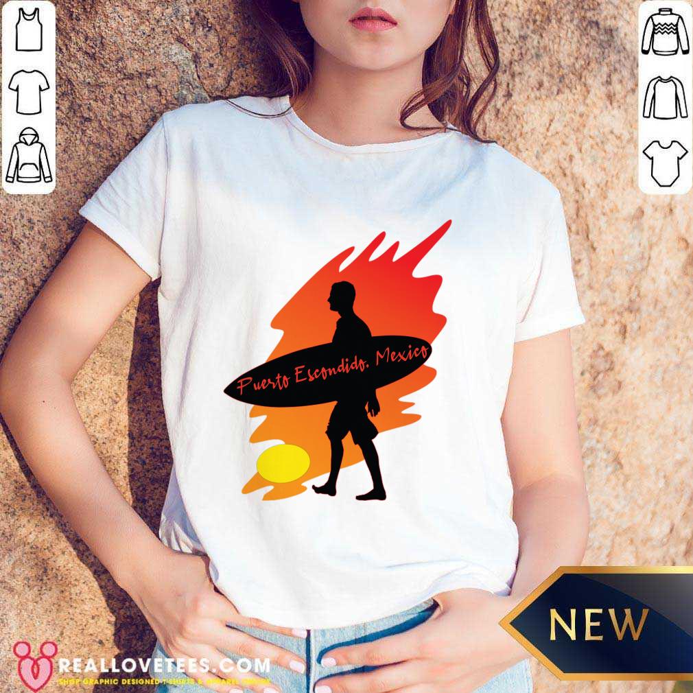 Puerto Escondido Mexico Windsurfing Shirt