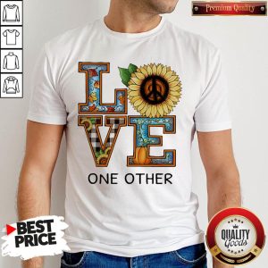 Awesome Love One Other Sunflower Pumpkin Shirt