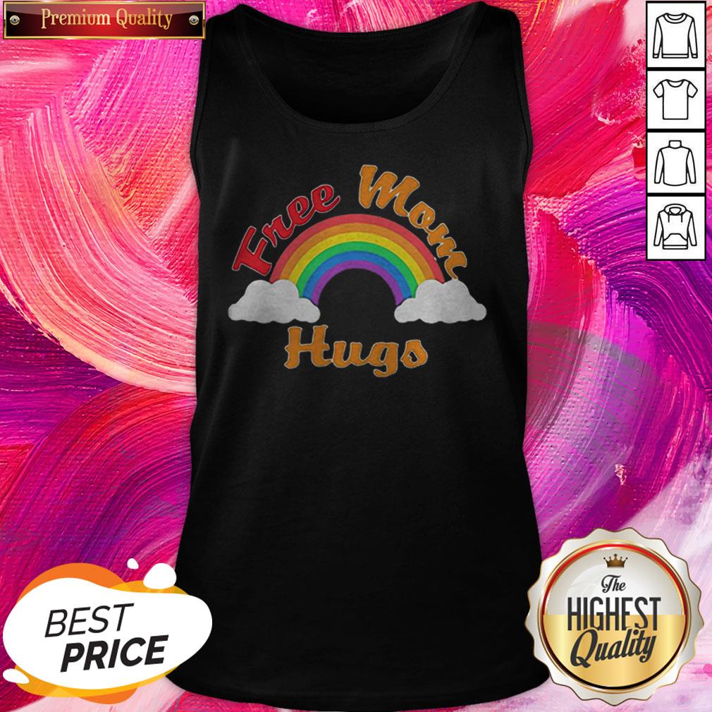 Rainbow Free Mom Hugs LGBT Nice Premium Offical Top Perfect Shirt
