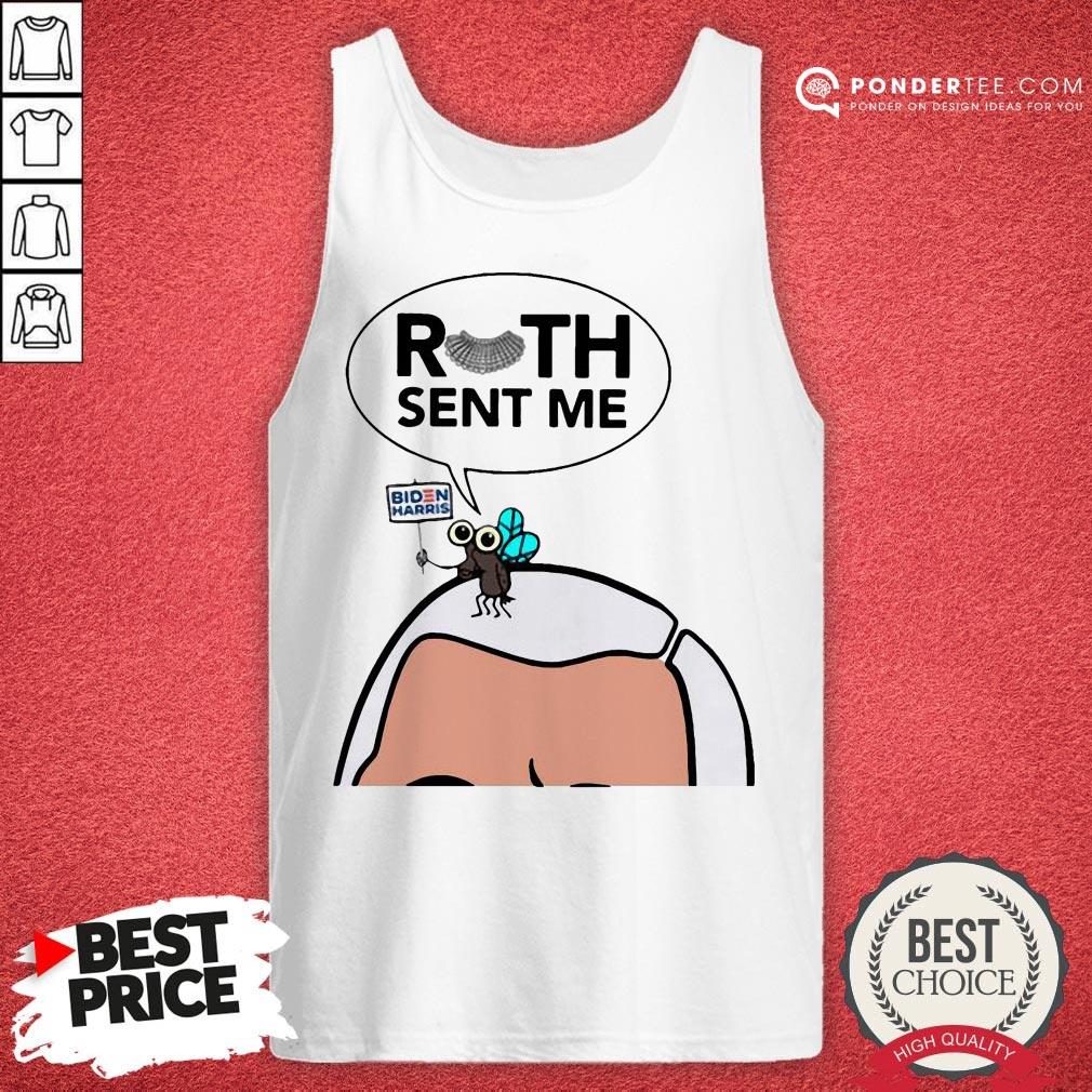 Rbg Ruth Sent Me Fly Mike Pence Biden Harris Shirt