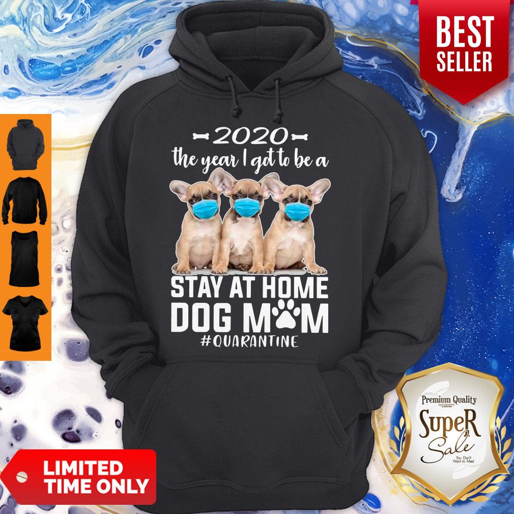 Top 2020 The Year I Got To Be A Stay At Home Chihuahua Dog Mom Quarantine Shirt