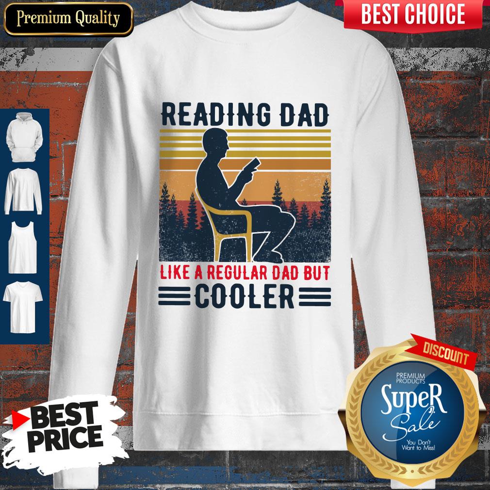 Reading Dad Like A Regular Dad But Cooler Vintage Shirt
