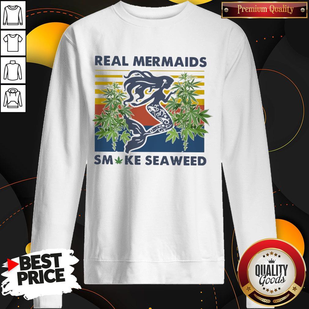 Real Mermaids Smoke Seaweed Vintage Shirt