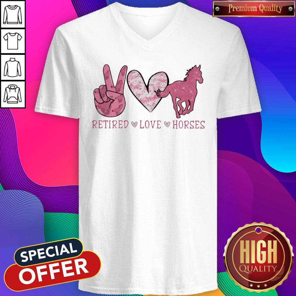 Retired Love Horses Diamond Shirt