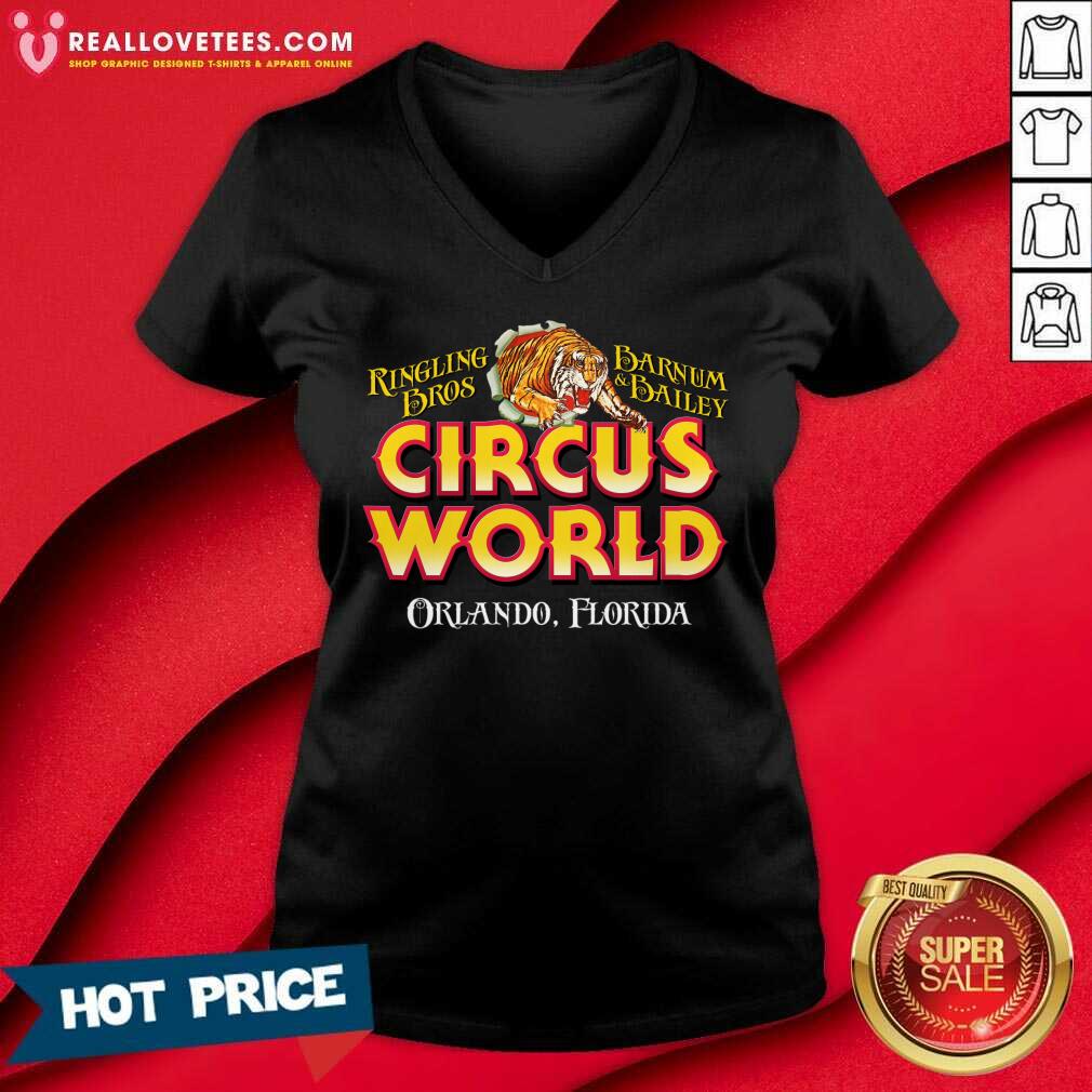 Ringling Bros Barnum And Bailey Circus World Shirt