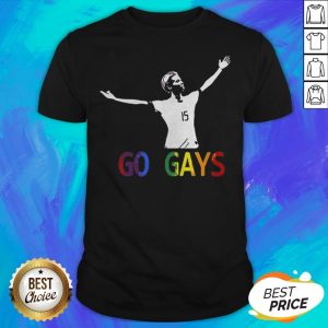 Official Alex Morgan Go Gays LGBT Shirt