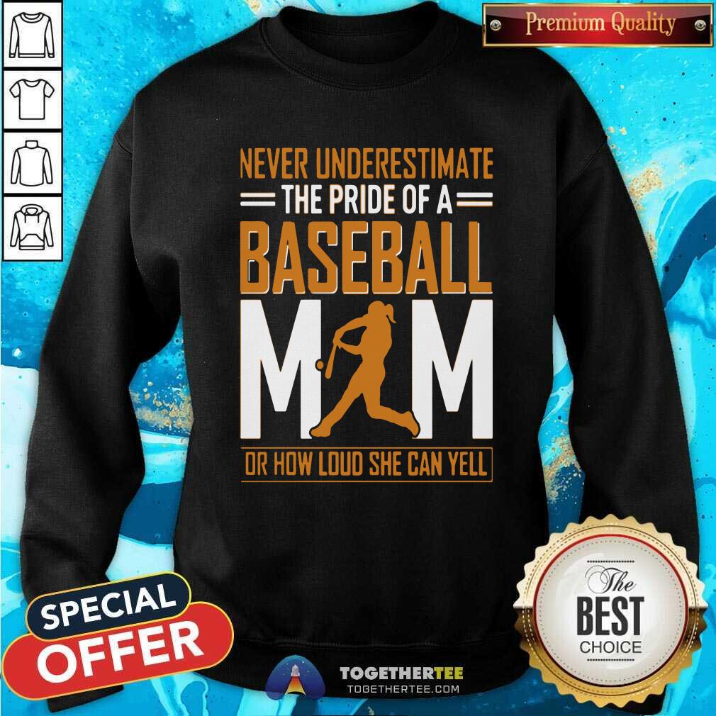 Good MIM De Baseball Quel Point Elle Peut Crier Fort Tata Shirt