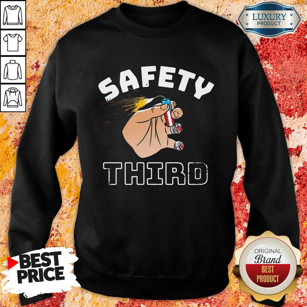 Safety Third 4th Of July Shirt