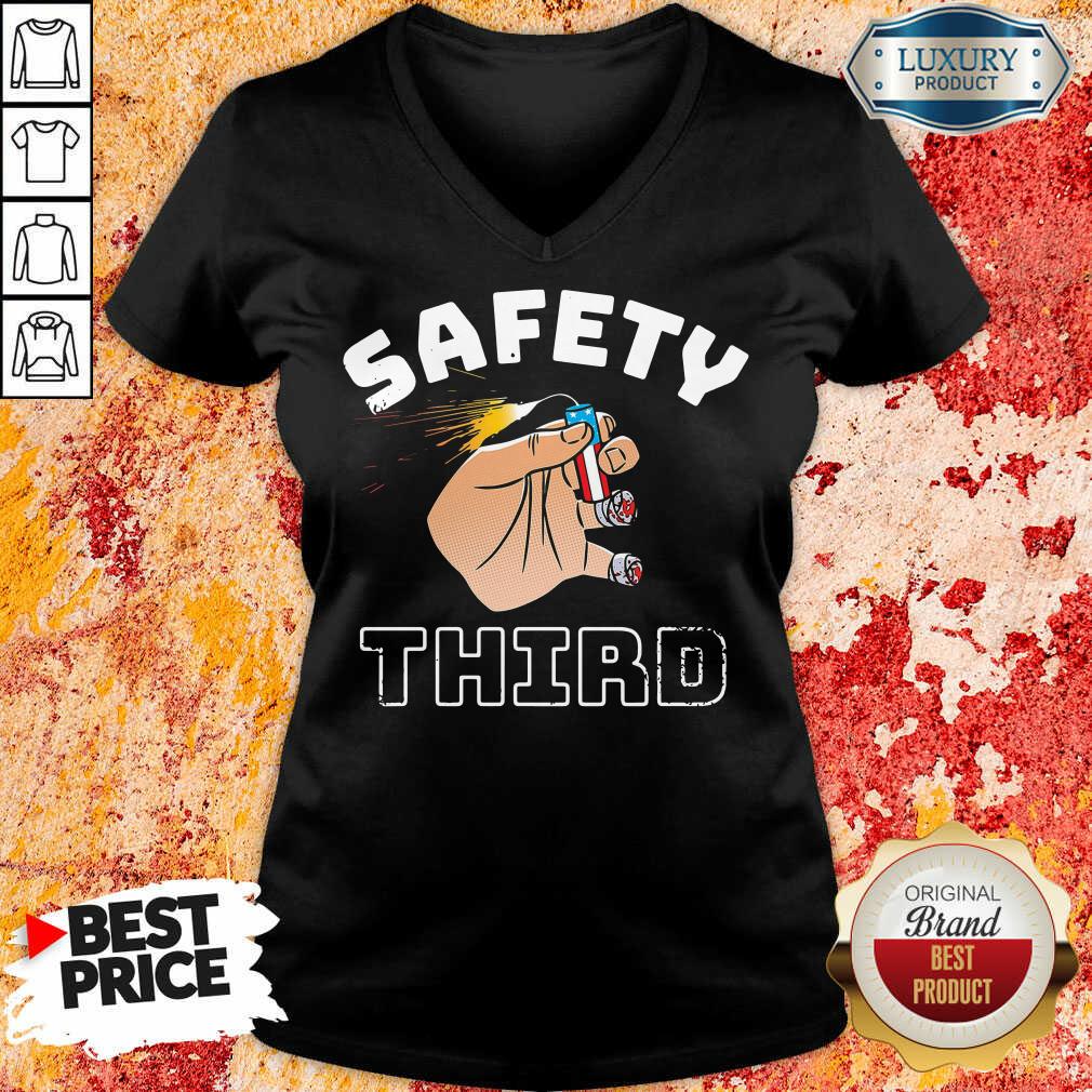 Safety Third 4th Of July Shirt