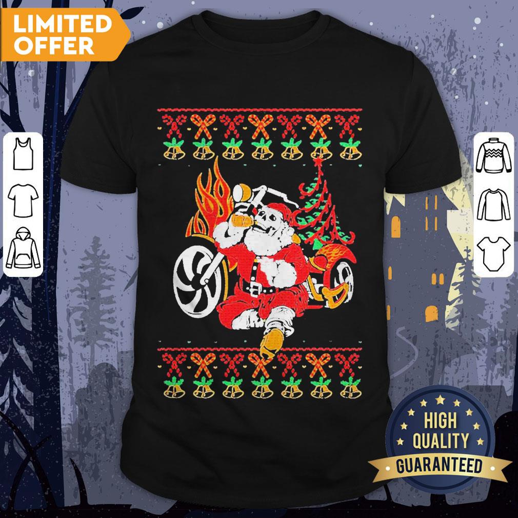 Santa Bad Drink Christmas Shirt