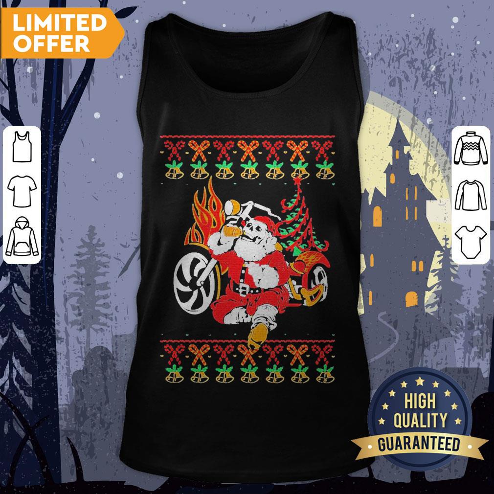 Santa Bad Drink Christmas Shirt