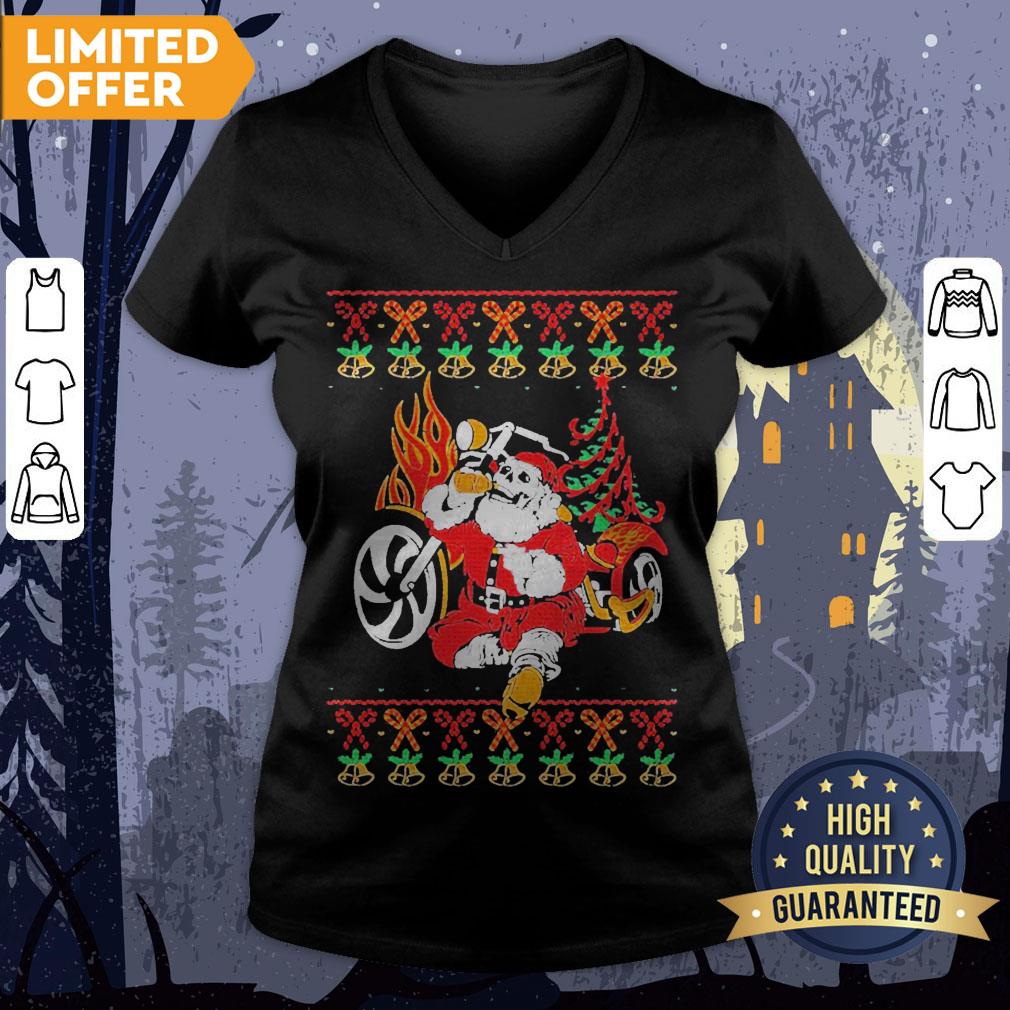 Santa Bad Drink Christmas Shirt