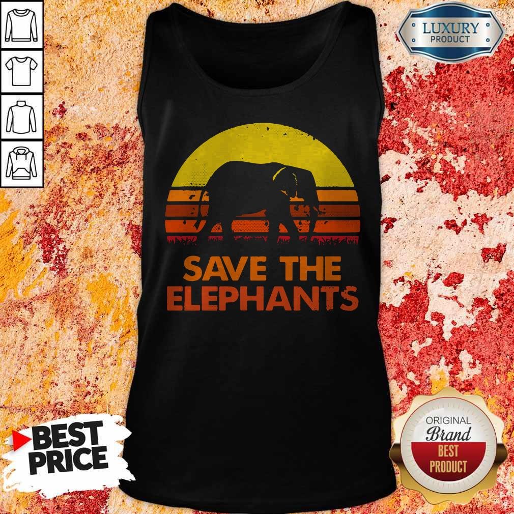 Save The Elephants Vintage Shirt