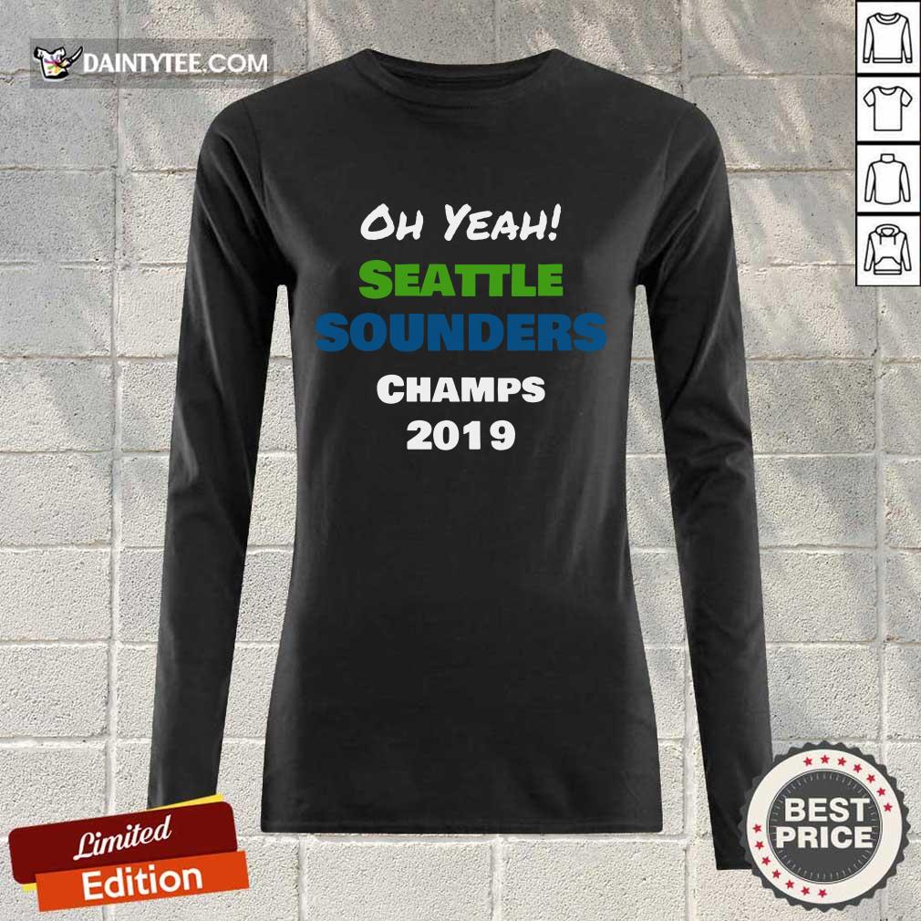 Seattle Sounders Champs 2019 Shirt