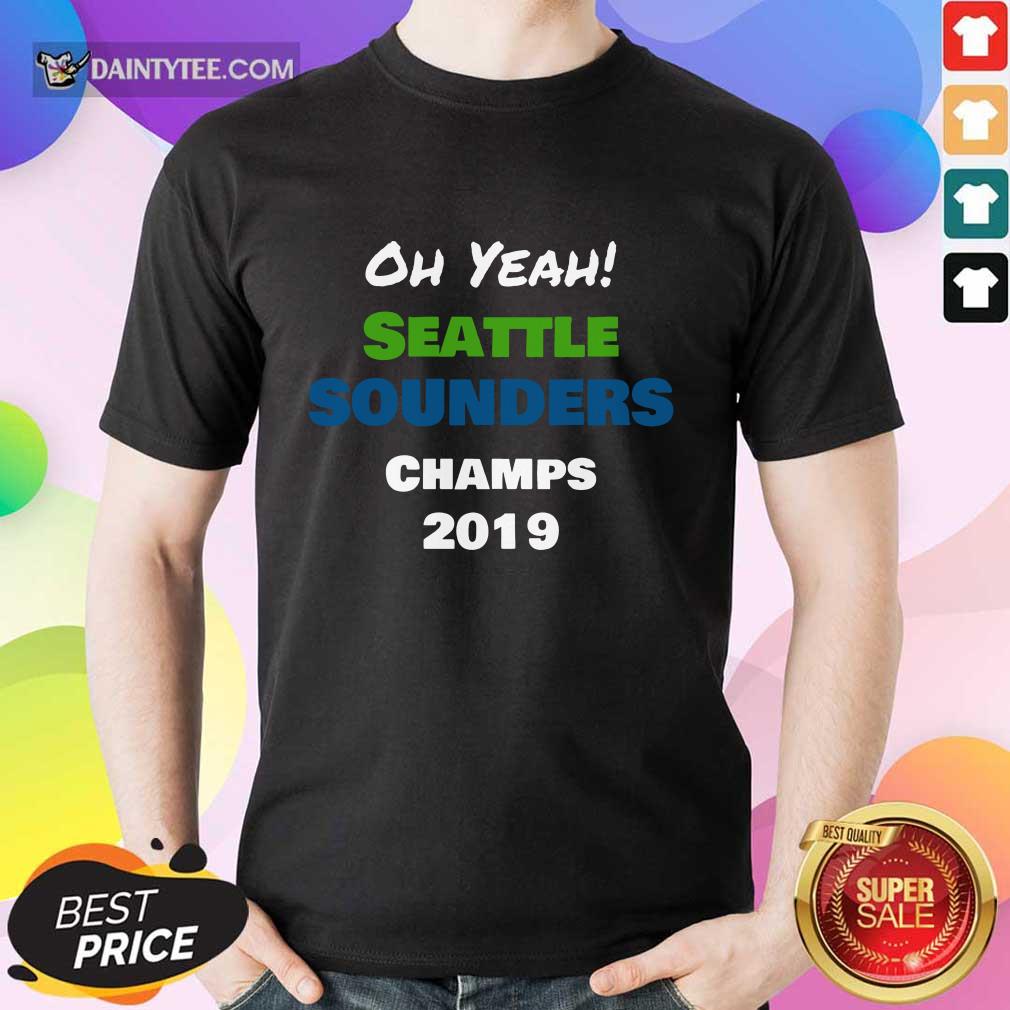 Seattle Sounders Champs 2019 Shirt