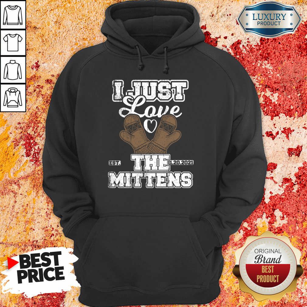 Seething Bernie Mittens 22 I Just Love The Mittens Shirt