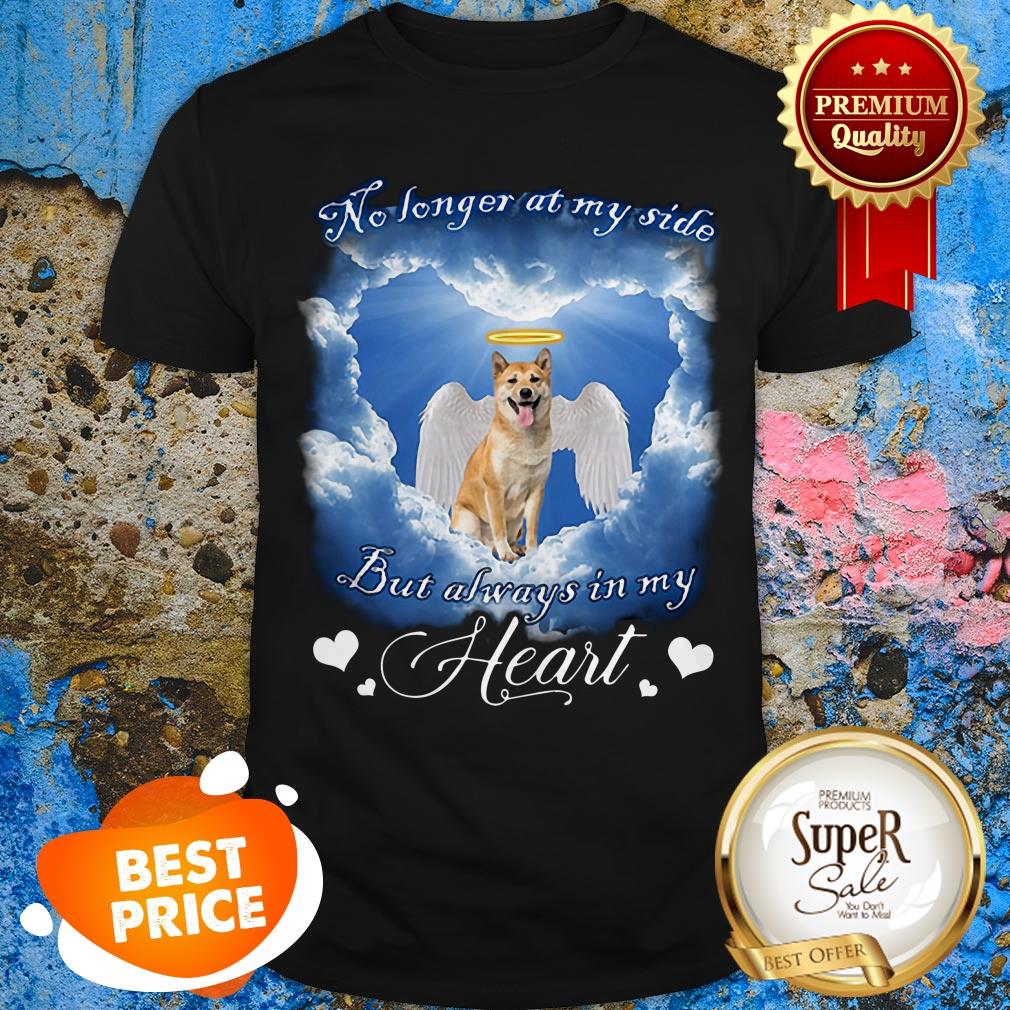 Shiba Inu Angel No Longer At My Side But Always In My Heart Shirt