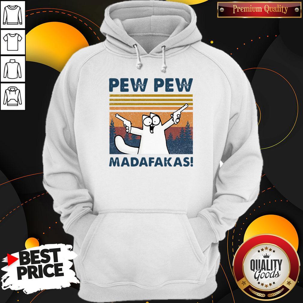 Simon's Cat Pew Pew Madafakas Vintage Shirt