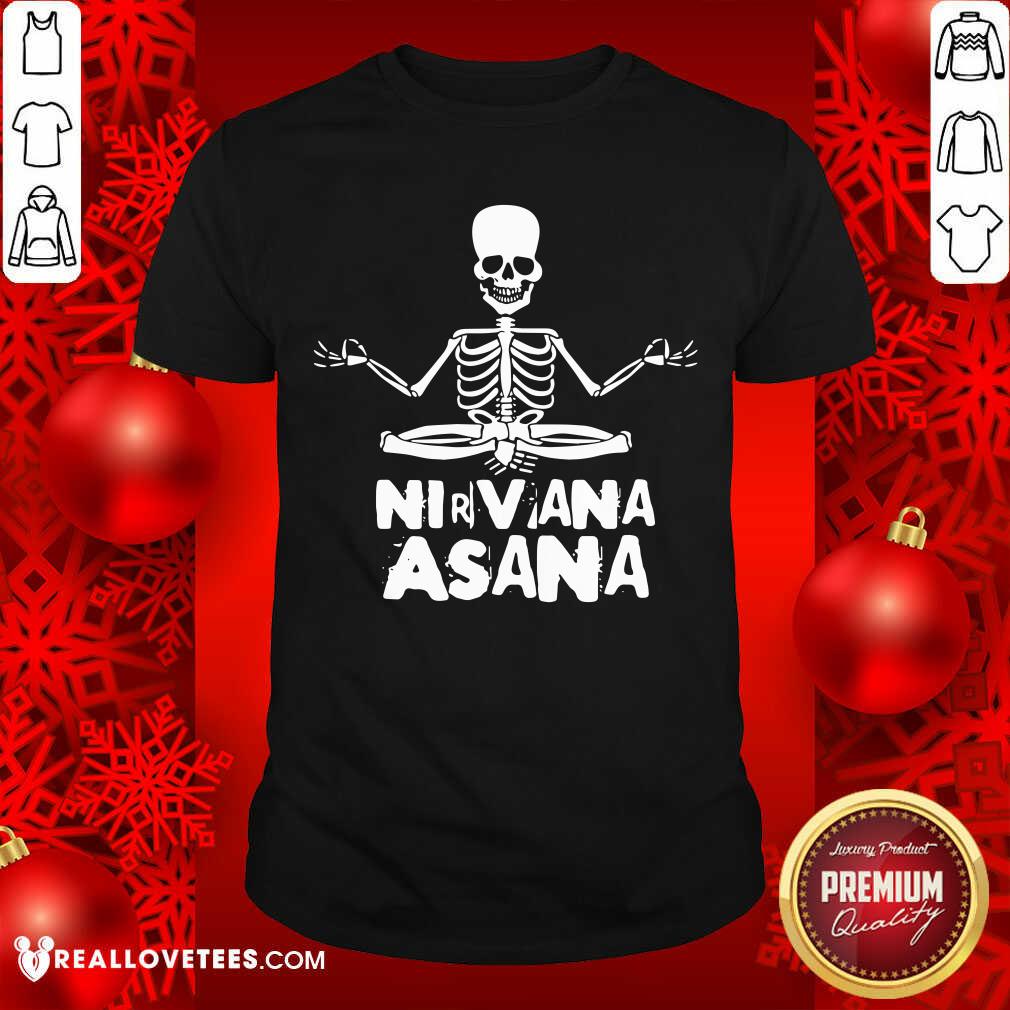 Skeleton Yoga Nirvana Asana Shirt