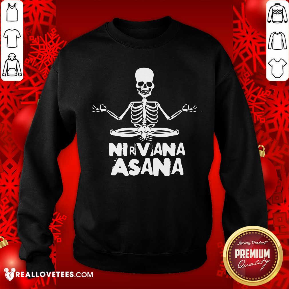 Skeleton Yoga Nirvana Asana Shirt