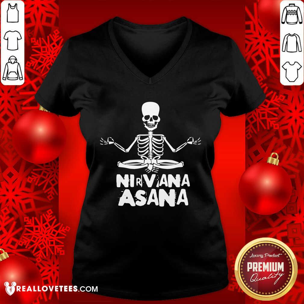 Skeleton Yoga Nirvana Asana Shirt